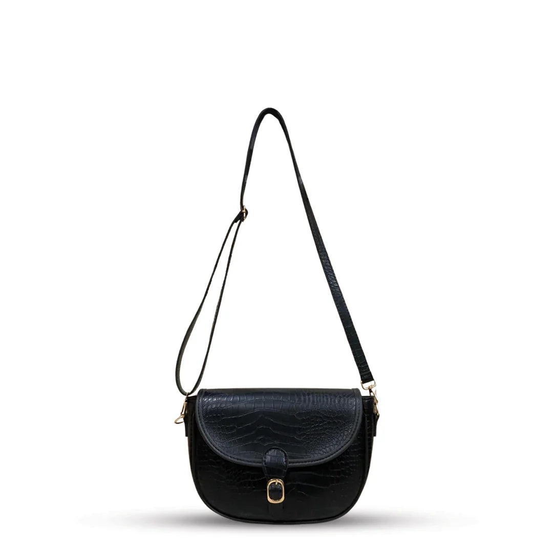 Imperial Crocodile Black Crossbody bag - Bag X