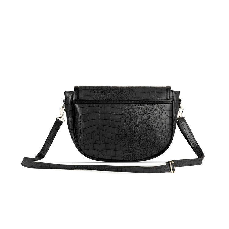 Imperial Crocodile Black Crossbody bag - Bag X