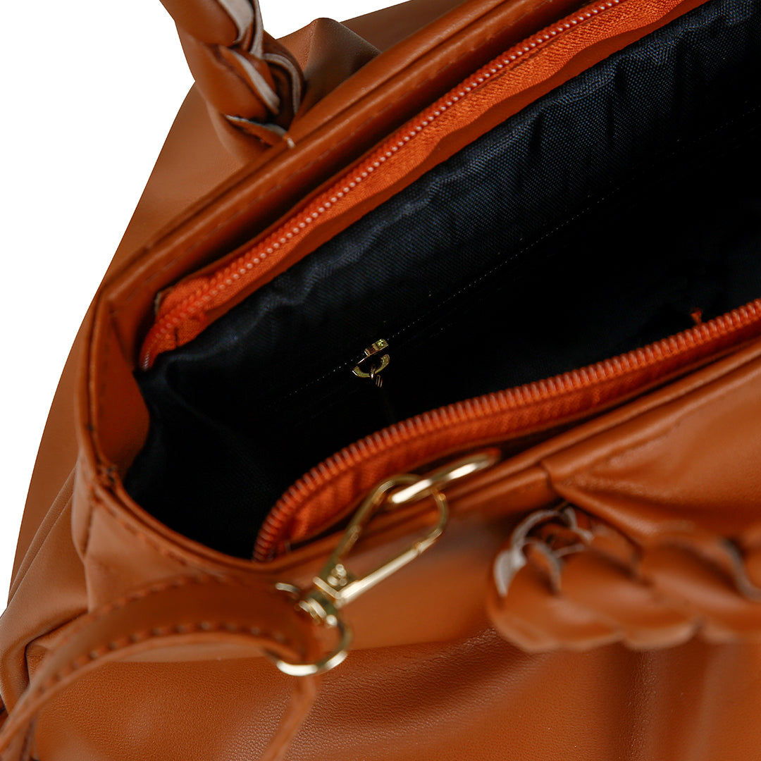 Ash Brown Crossbody bag - Bag X