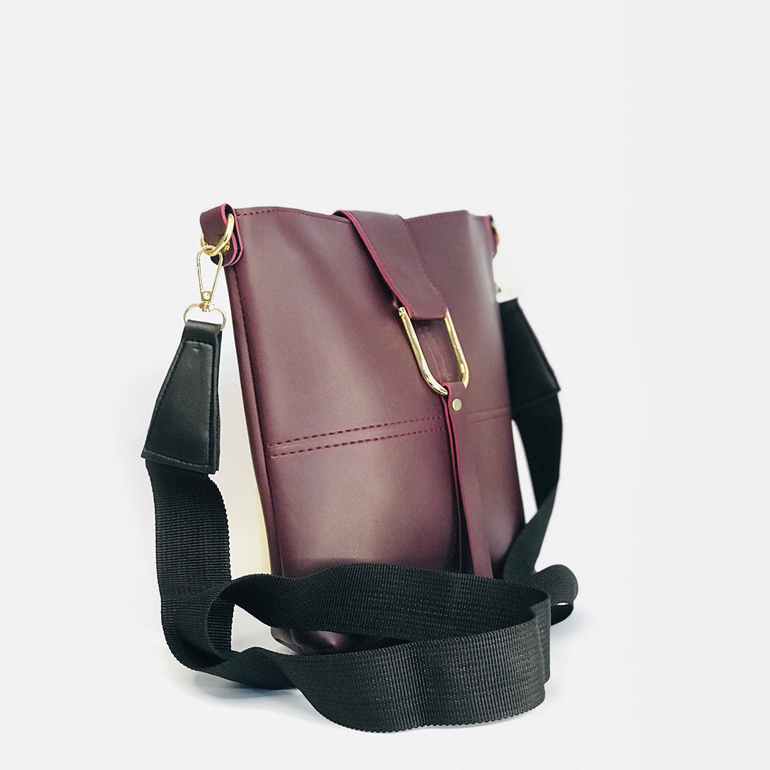 Bob Maroon Crossbody bag - Bag X