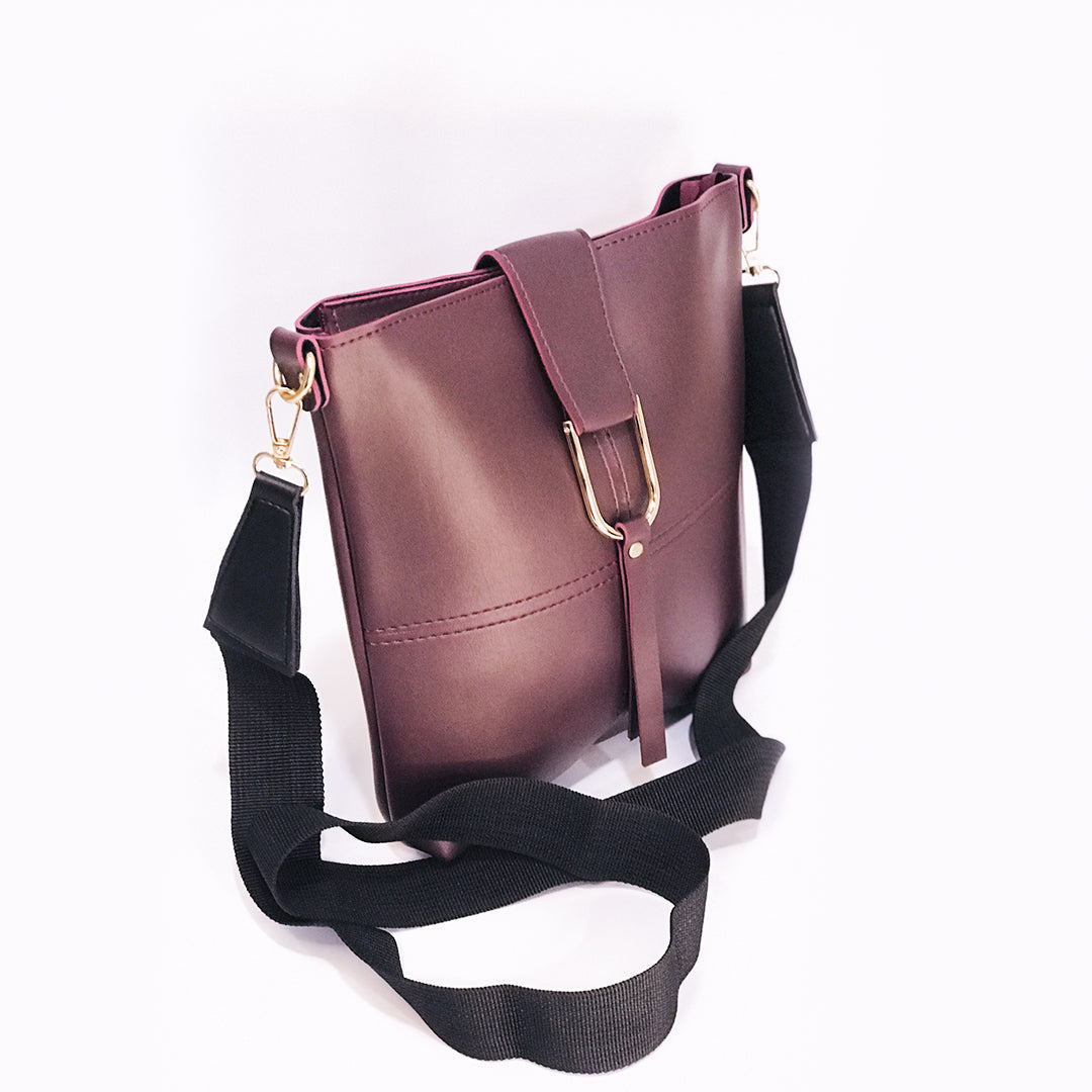 Bob Maroon Crossbody bag - Bag X