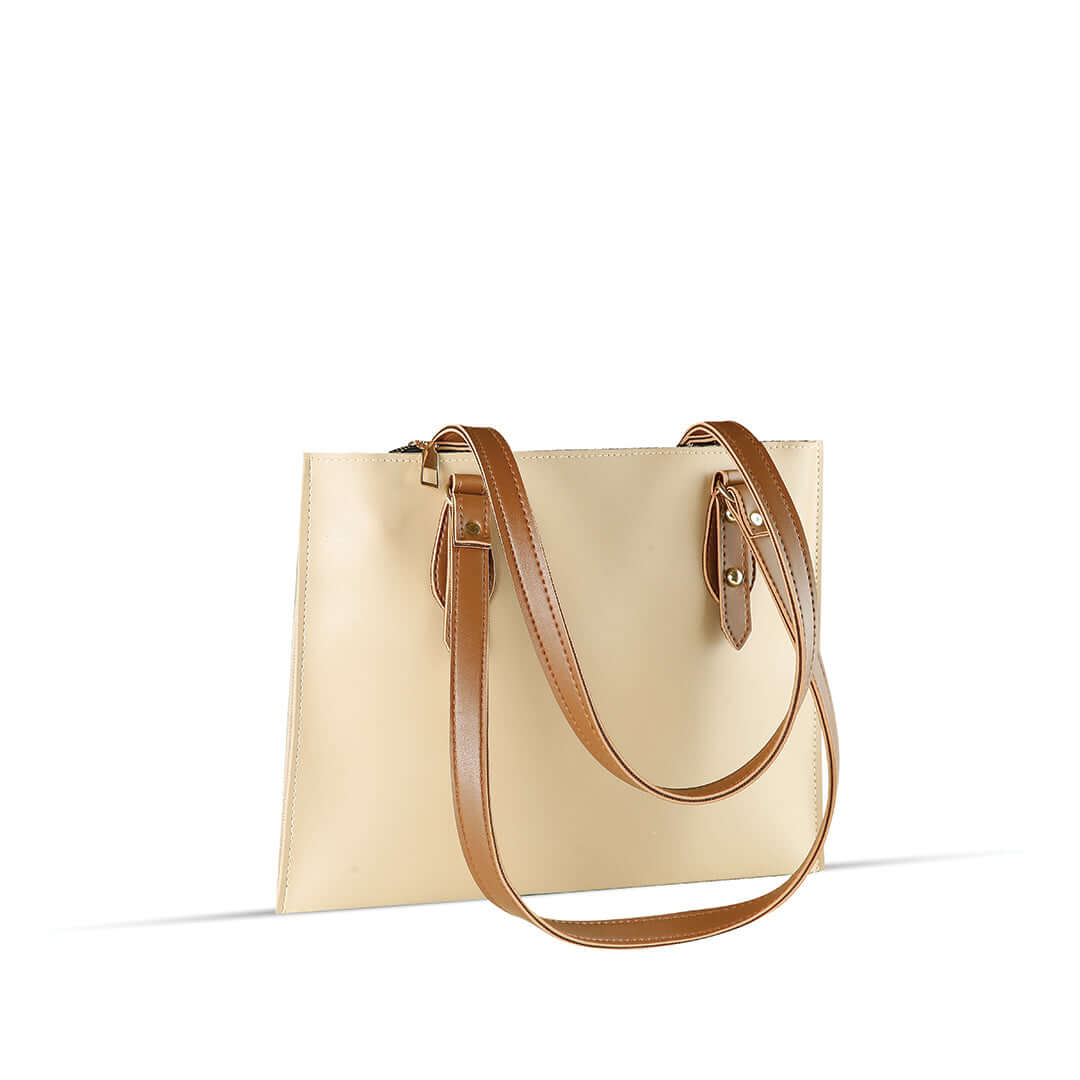 Arya Beige Shoulder bag - Bag X
