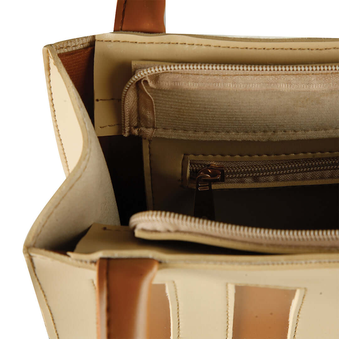 DREW BEIGE / BROWN Handbag - Bag X
