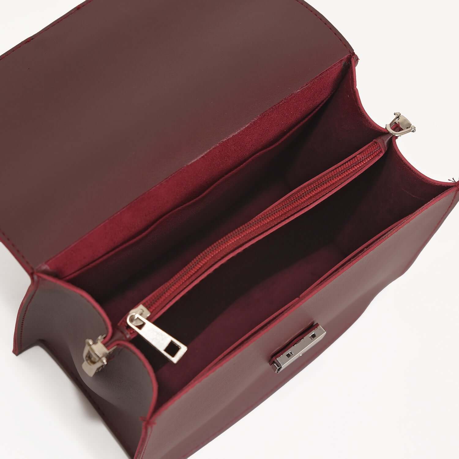 Charlie Maroon Crossbody bag - Bag X