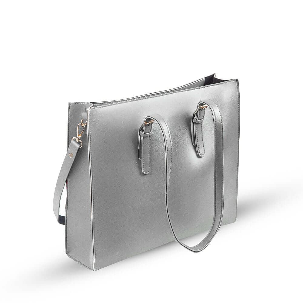 Blossom 3 Pcs Grey Tote Bag - Bag X