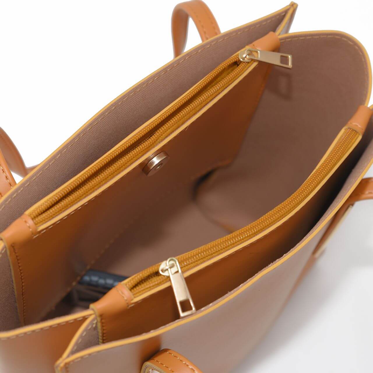 Canva Beige Tote Bag - Bag X