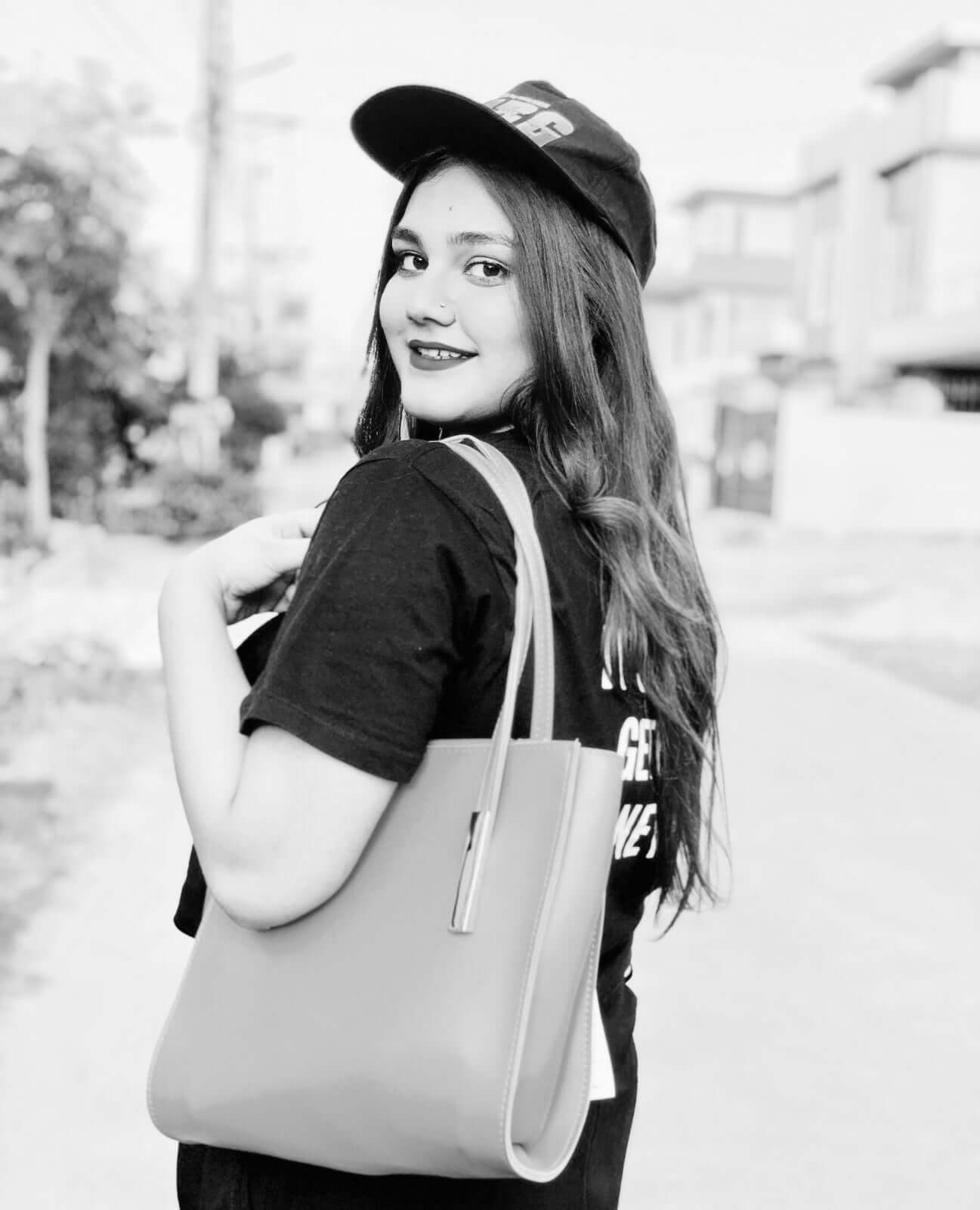 Canva Black Tote Bag - Bag X