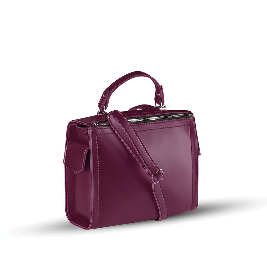 Barbara Maroon Shoulder bag - Bag X