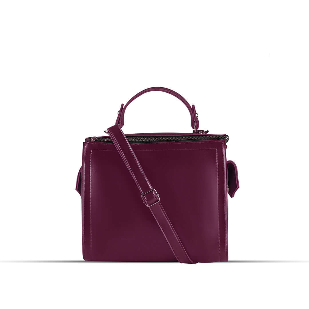 Barbara Maroon Shoulder bag - Bag X