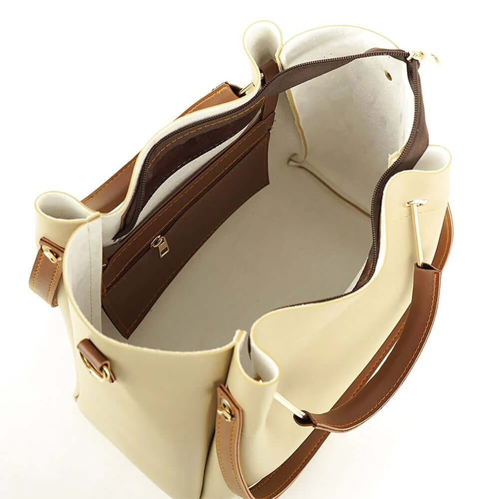 Georgia Beige Handbag - Bag X