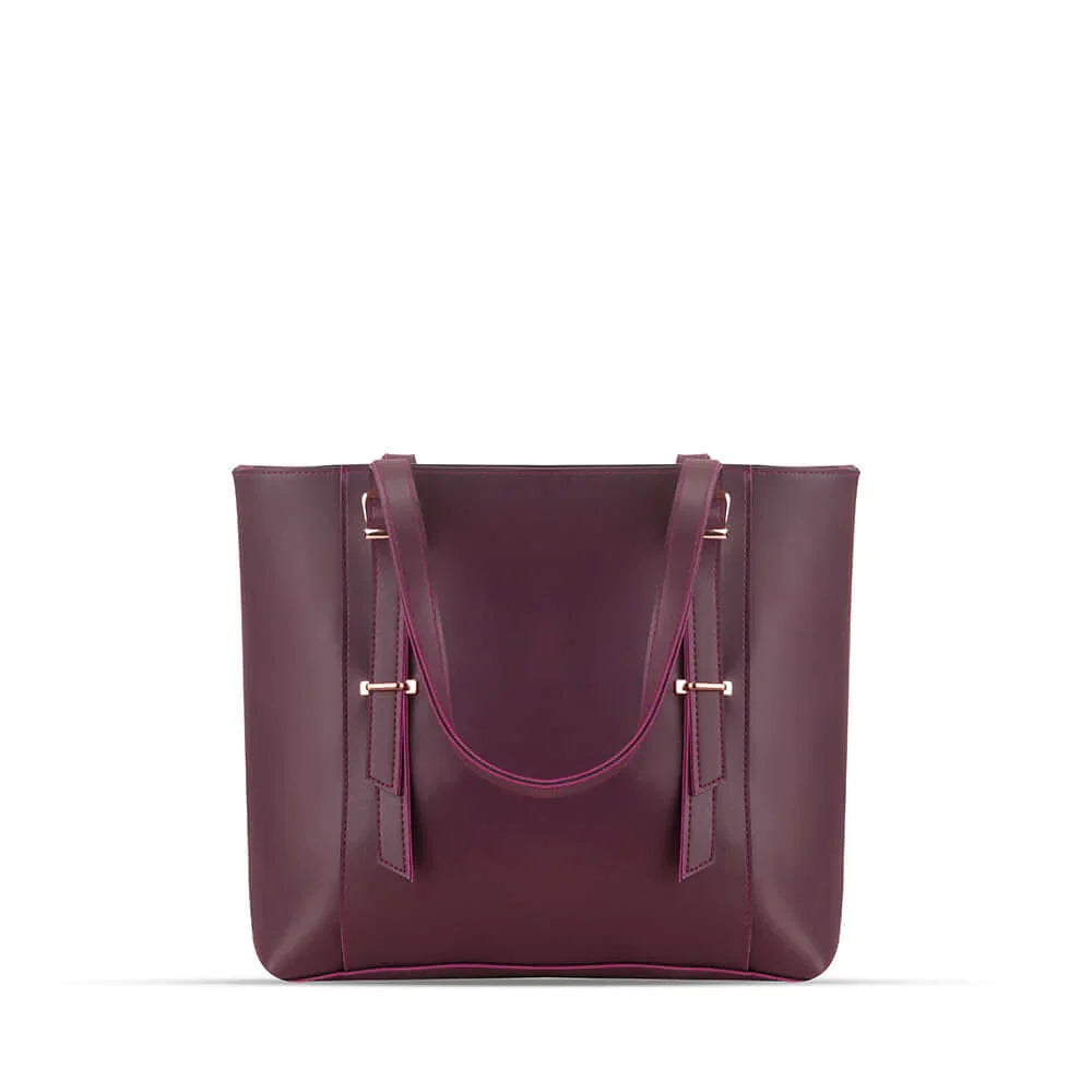 Cyprus Maroon Tote Bag - Bag X