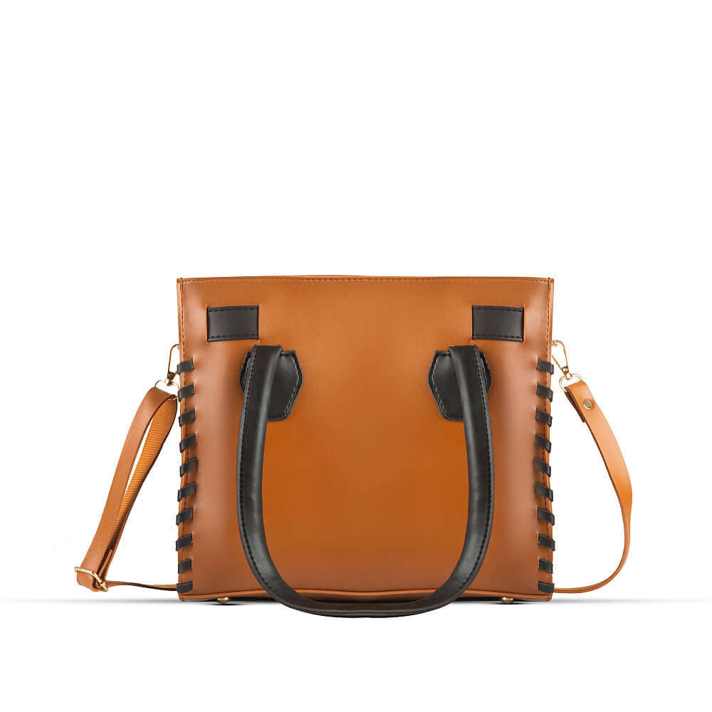 Mingle Brown Handbag - Bag X