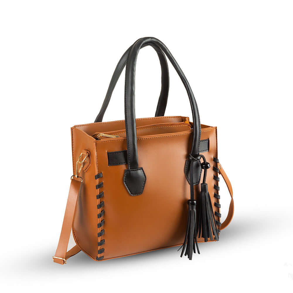 Mingle Brown Handbag - Bag X