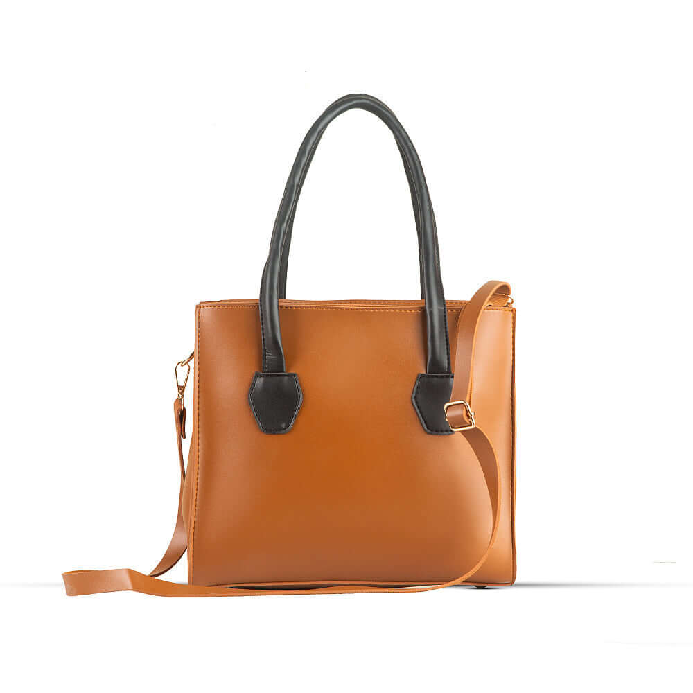 Mingle Brown Handbag - Bag X