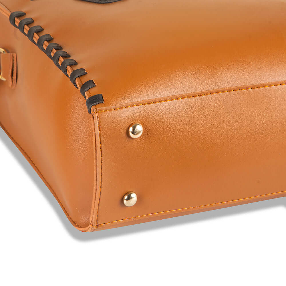 Mingle Brown Handbag - Bag X