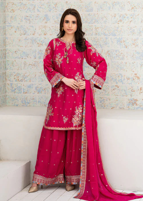 SAIMA GUL SHOCKING PINK - Ayesha's Closet