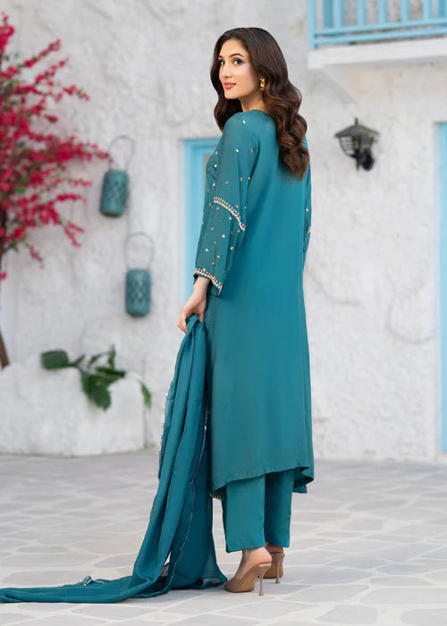 SUKAINA SEA GREEN - Ayesha's Closet