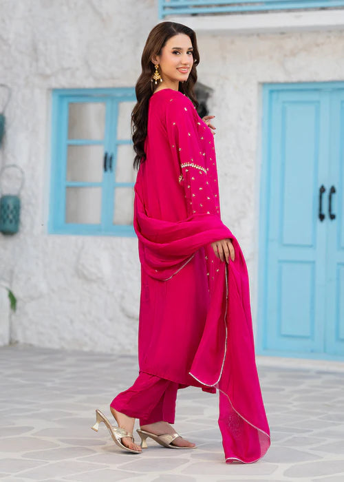 SUKAINA SHOCKING PINK - Ayesha's Closet