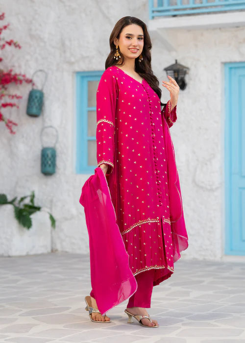 SUKAINA SHOCKING PINK - Ayesha's Closet