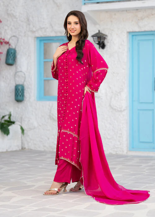 SUKAINA SHOCKING PINK - Ayesha's Closet