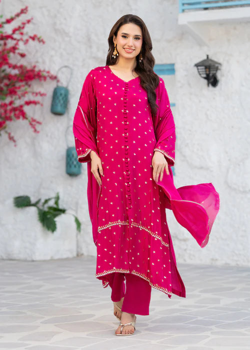 SUKAINA SHOCKING PINK - Ayesha's Closet