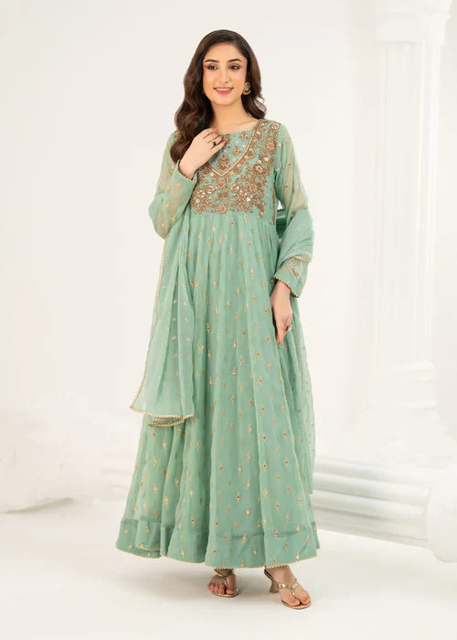 SUNDRI PASTEL GREEN - Ayesha's Closet