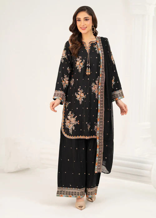SAIMA GUL BLACK - Ayesha's Closet