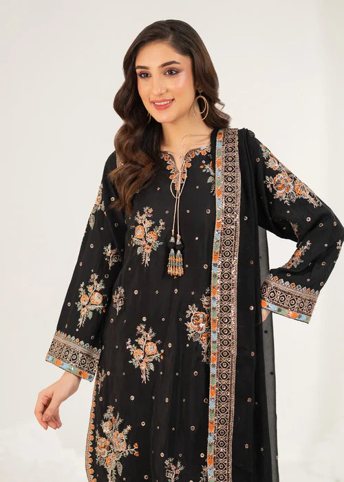 SAIMA GUL BLACK - Ayesha's Closet