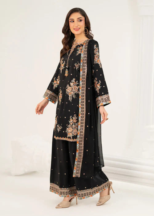 SAIMA GUL BLACK - Ayesha's Closet