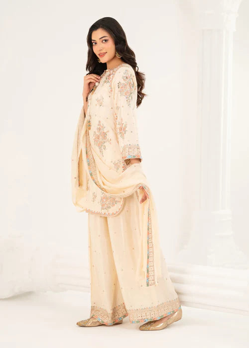 SAIMA GUL CREAM - Ayesha's Closet