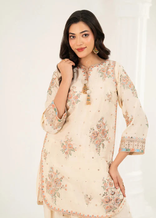 SAIMA GUL CREAM - Ayesha's Closet