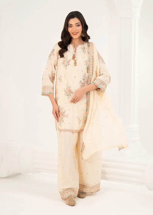SAIMA GUL CREAM - Ayesha's Closet