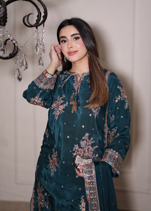 SAIMA GUL TEAL  - Ayesha's Closet