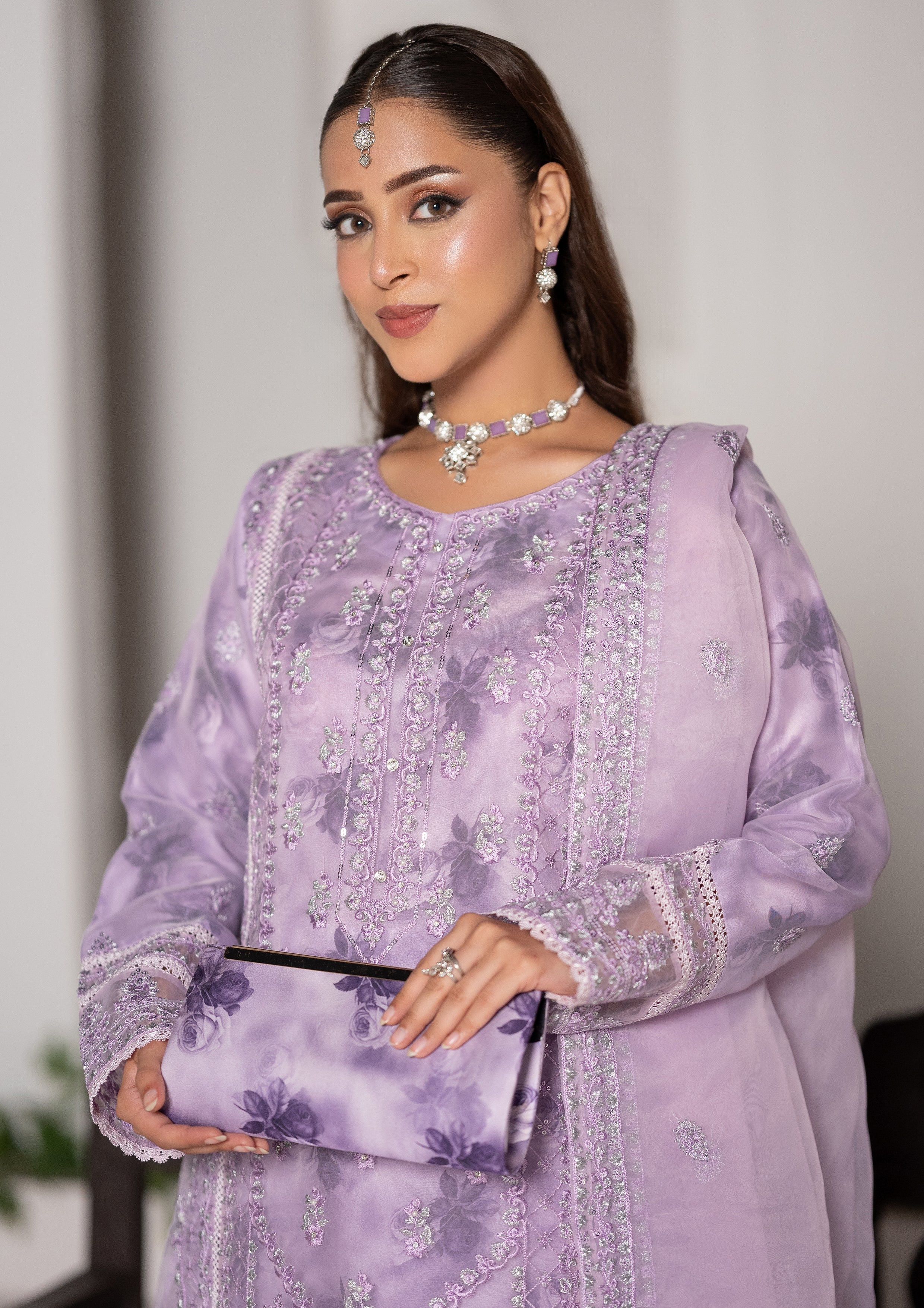 Seraphina BN-1142 - 3 Piece Stitched Fancy Heavy Embroidered - Bint-e-Noor