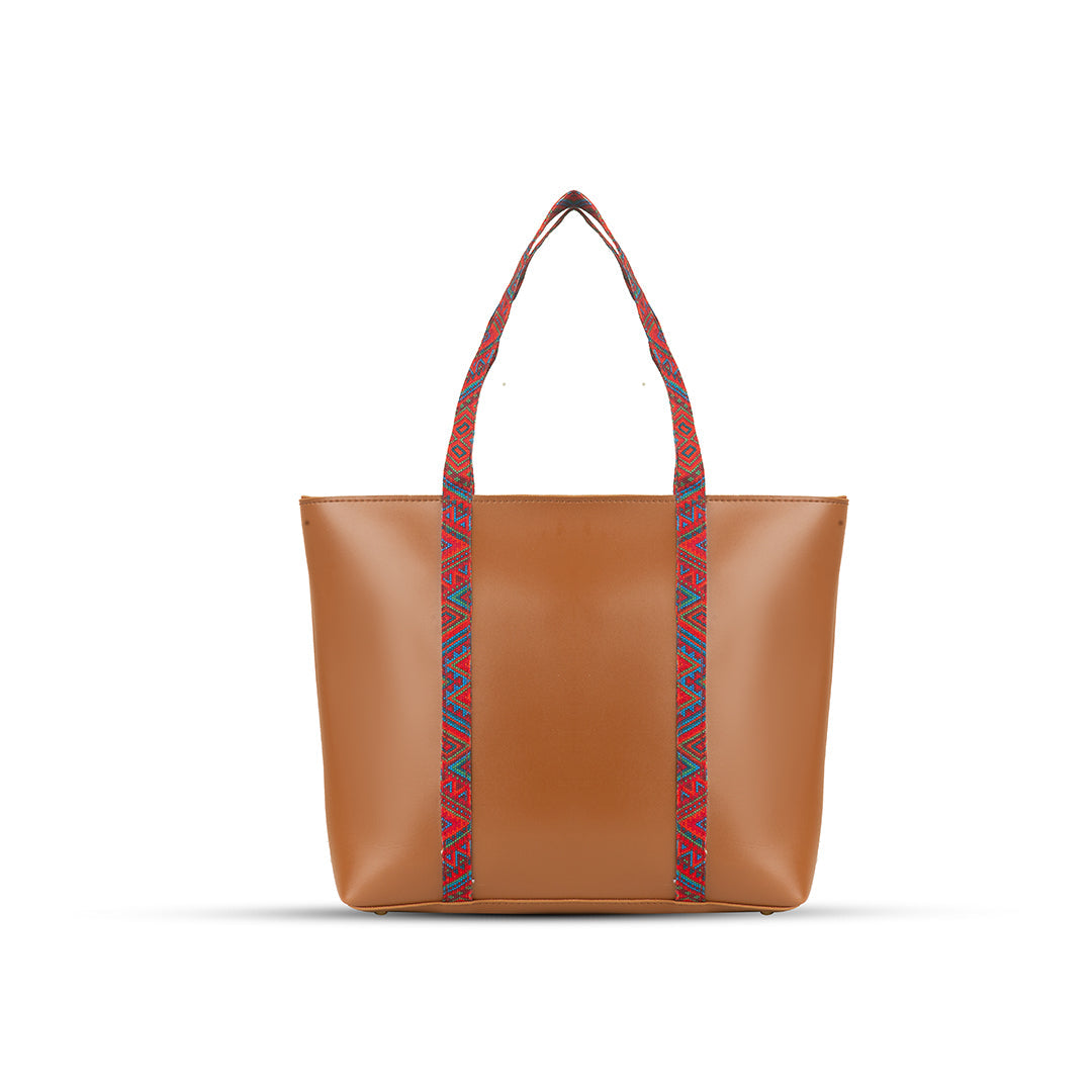 Tango Brown Tote Bag - Bag X