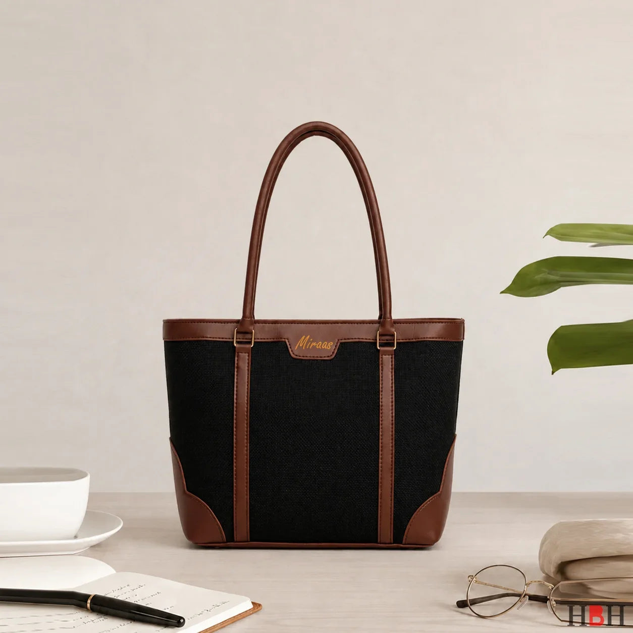 Miraas Tote - Espresso Noir - HBH