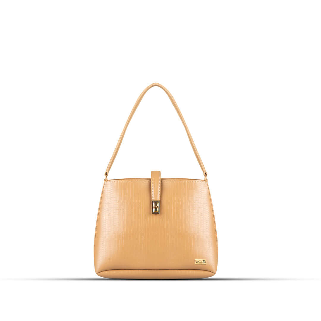 Marigold Beige Handbag - Bag X