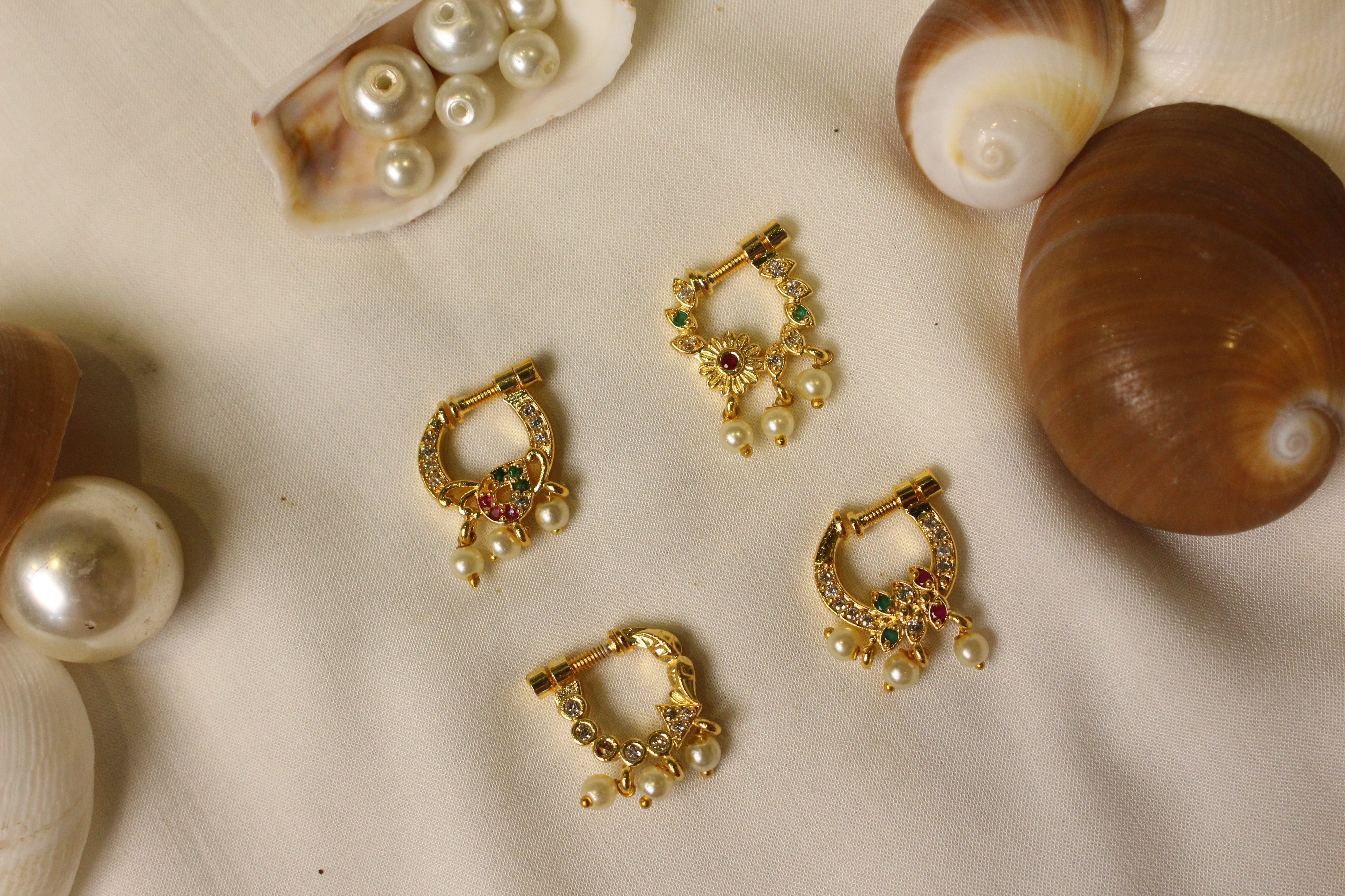 Indian Nose Rings - Aloro Jewels