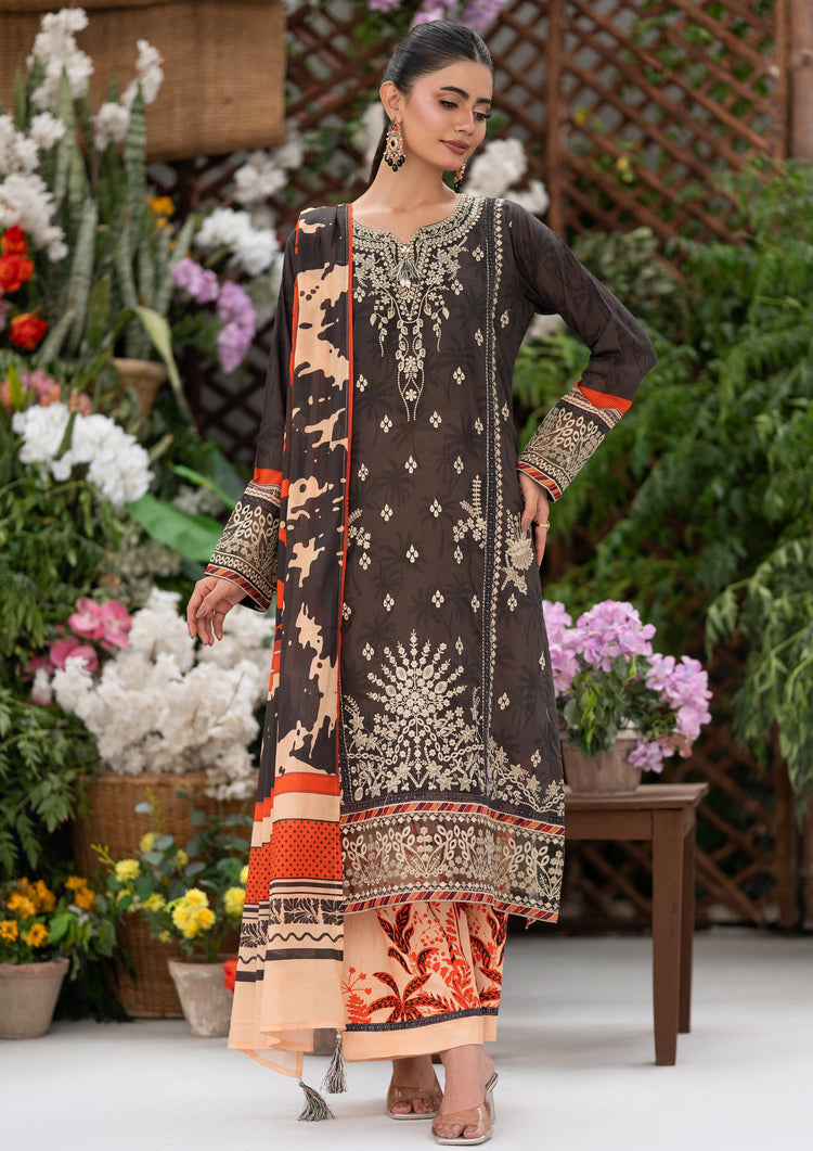 Zenith BN-1157 - 3 Piece Stitched Fancy Heavy Embroidered - Bint-e-Noor