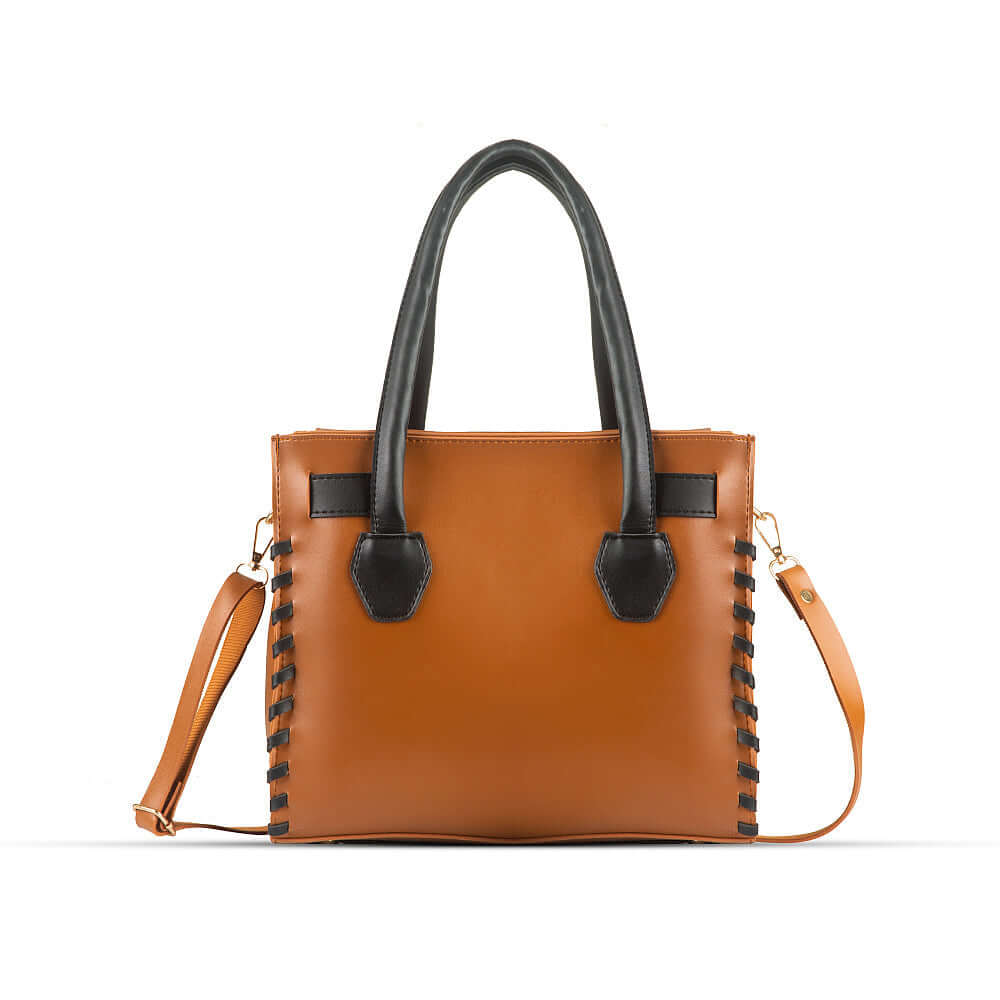 Mingle Brown Handbag - Bag X