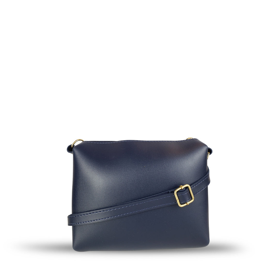 Crimson Pouch Blue Handbag - Bag X
