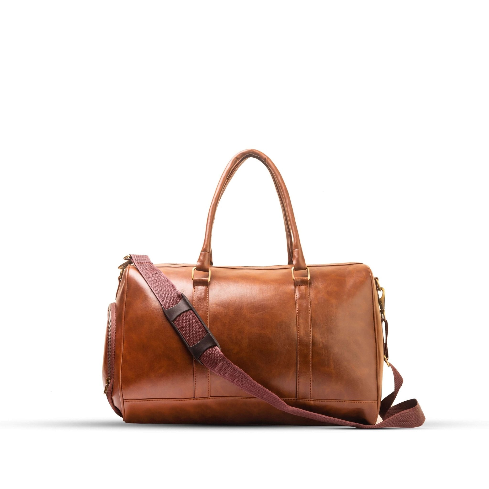 Berlin Duffel Brown Handbag - Bag X