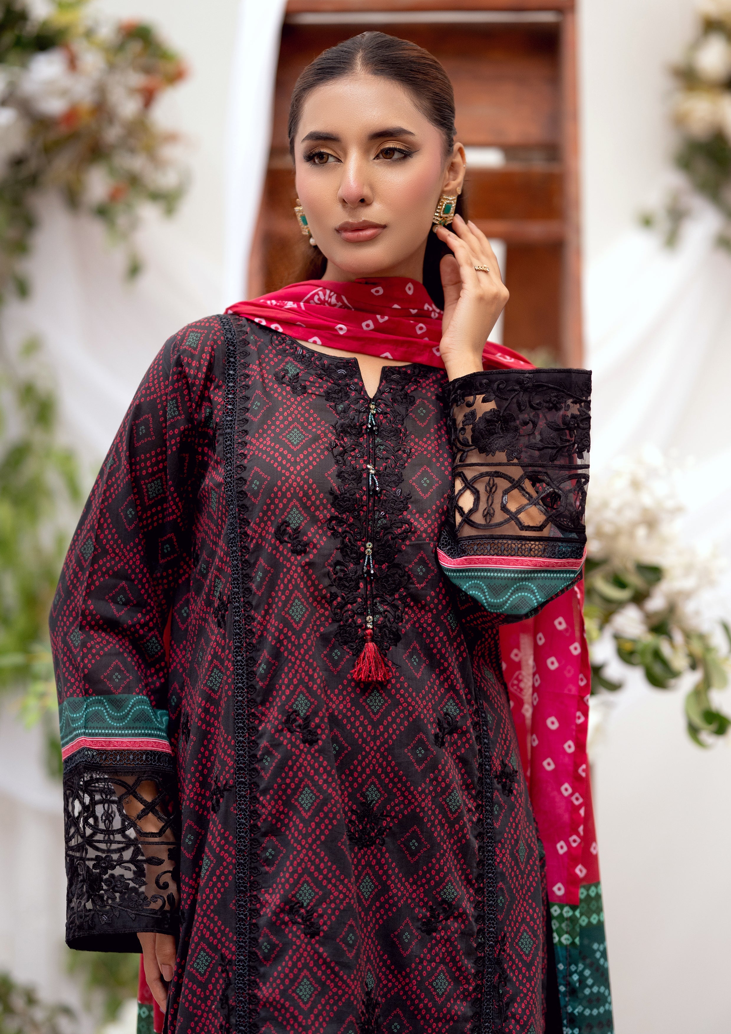 Zenith BN-1165 - 3 Piece Stitched Fancy Heavy Embroidered - Bint-e-Noor