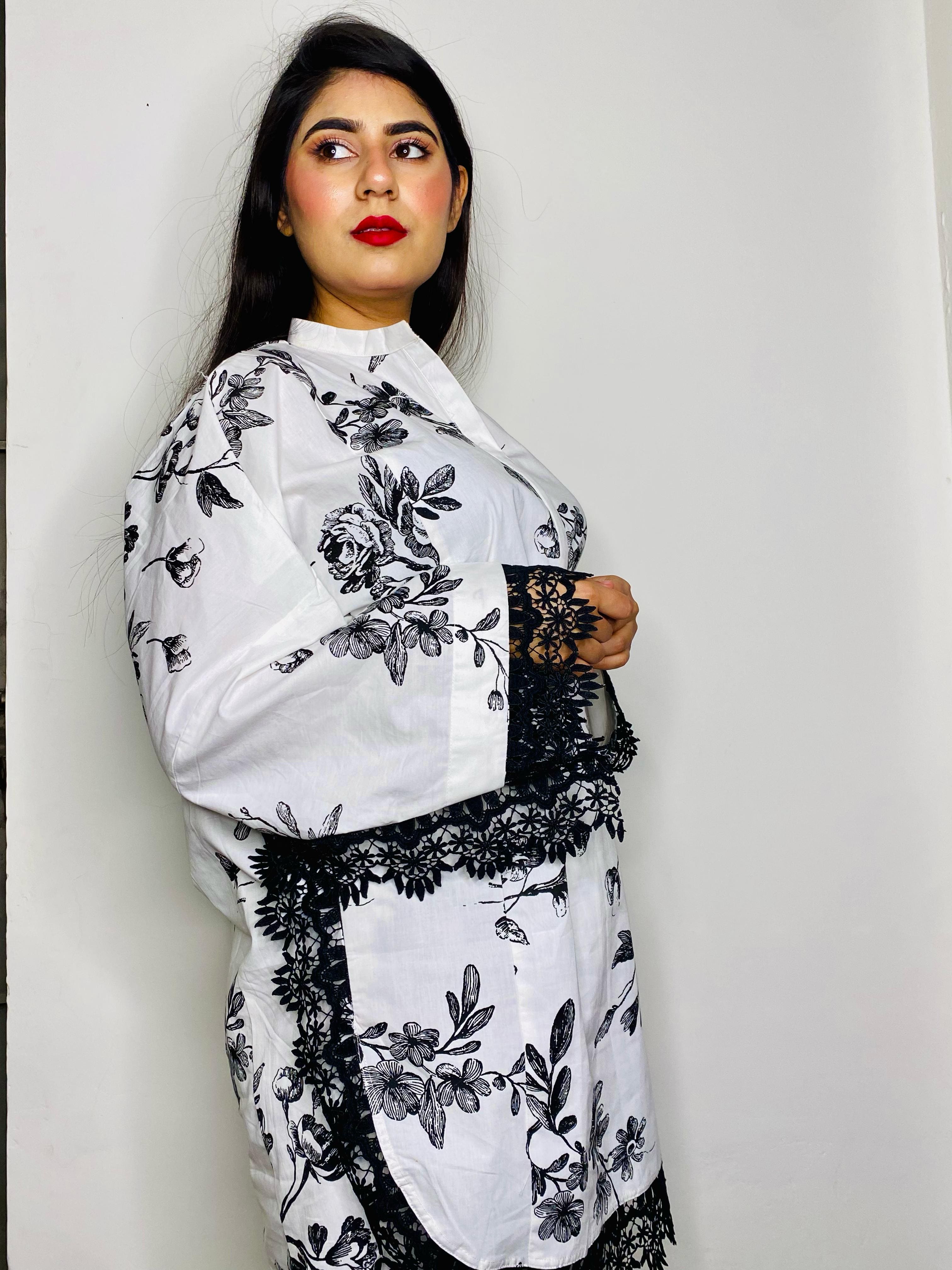 2 Piece Cotton Printed  Co- Ord Set