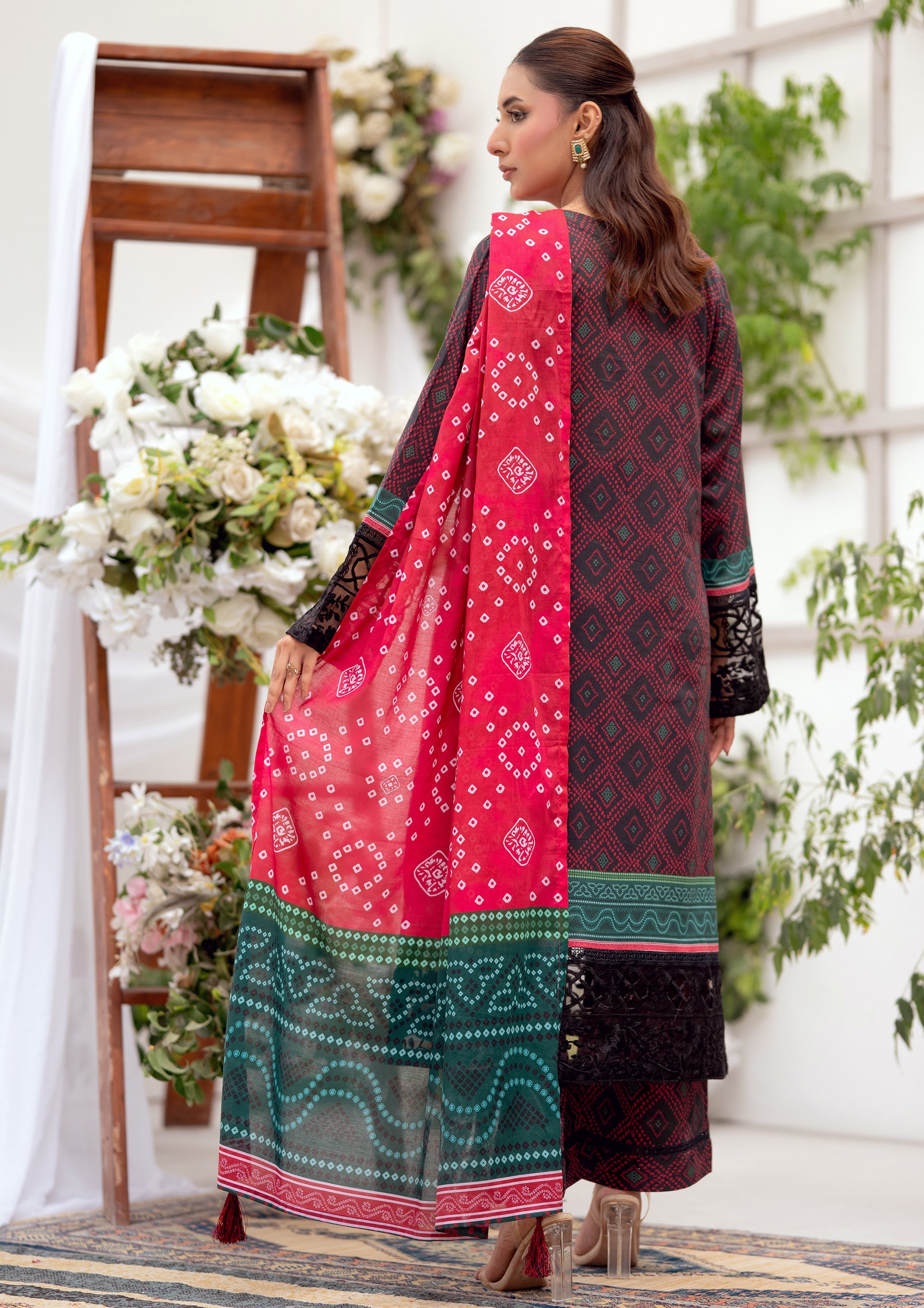 Zenith BN-1165 - 3 Piece Stitched Fancy Heavy Embroidered - Bint-e-Noor