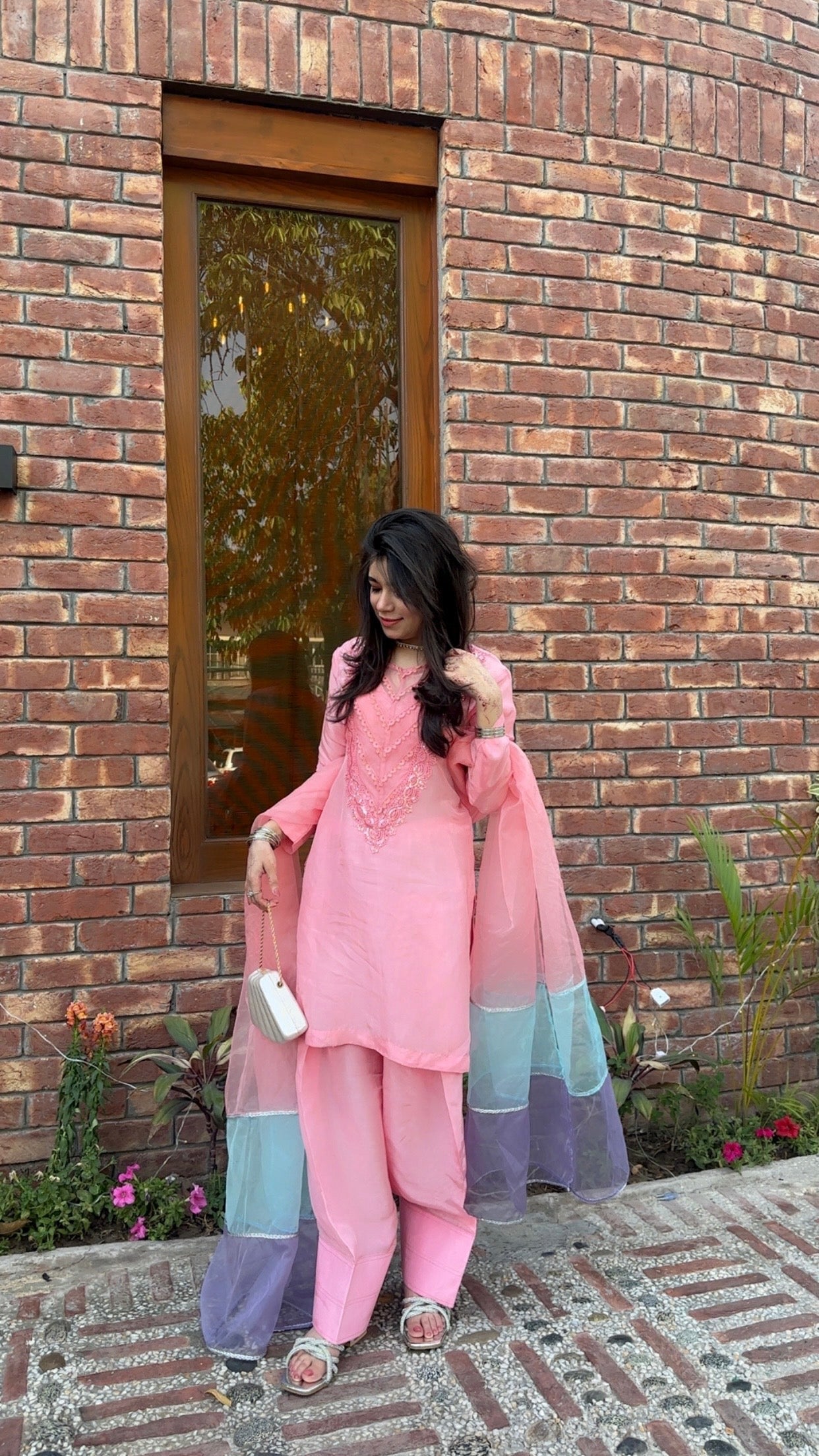 EST-017 SAHAR - (Stitched 3 Piece) - SYAH