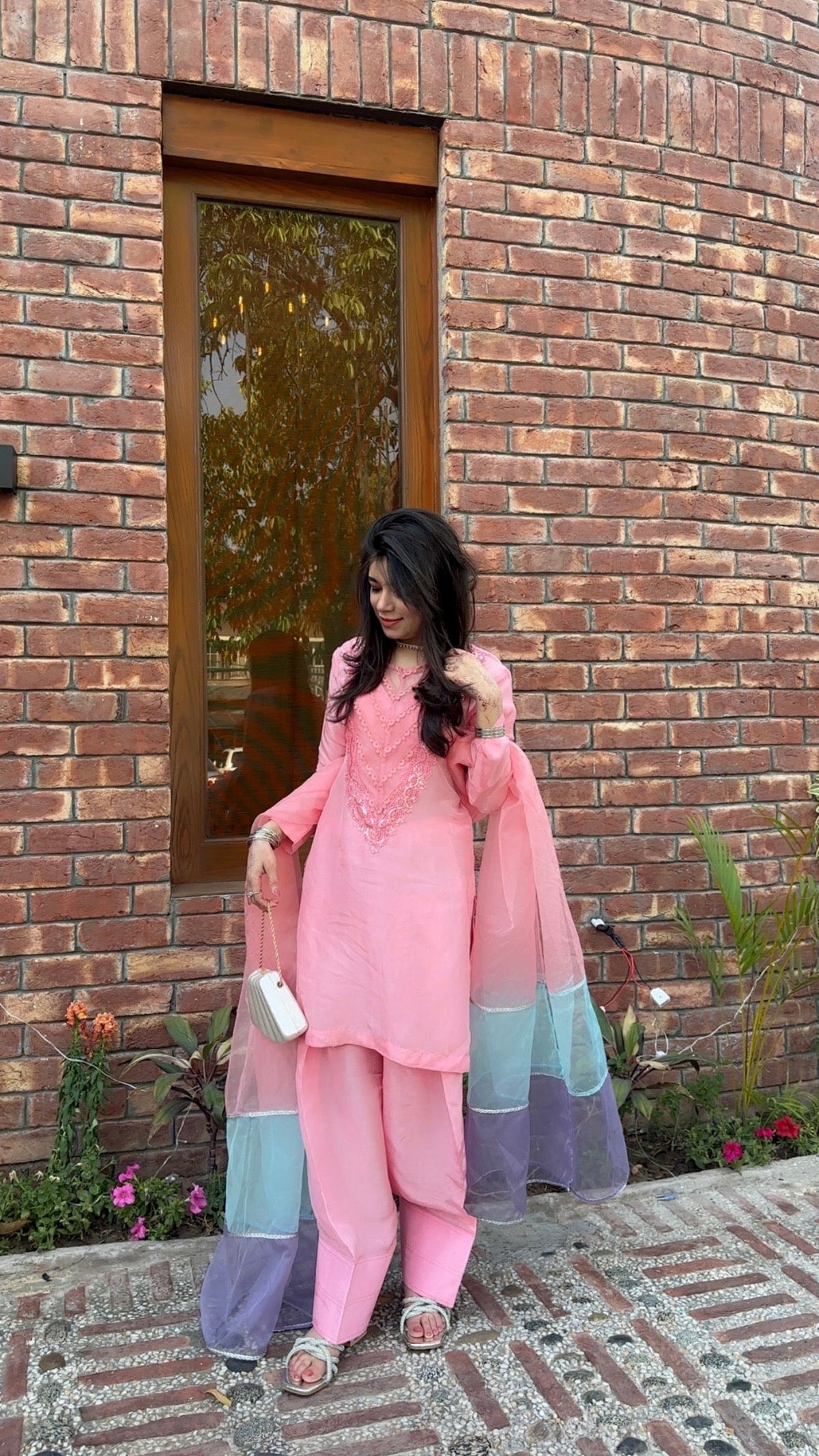EST-017 SAHAR - (Stitched 3 Piece) - SYAH