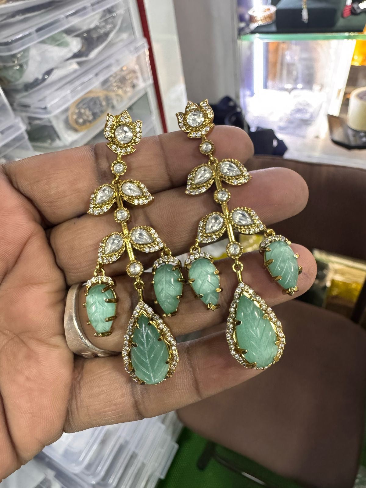 Chandelier Drop Earrings - Aloro Jewels