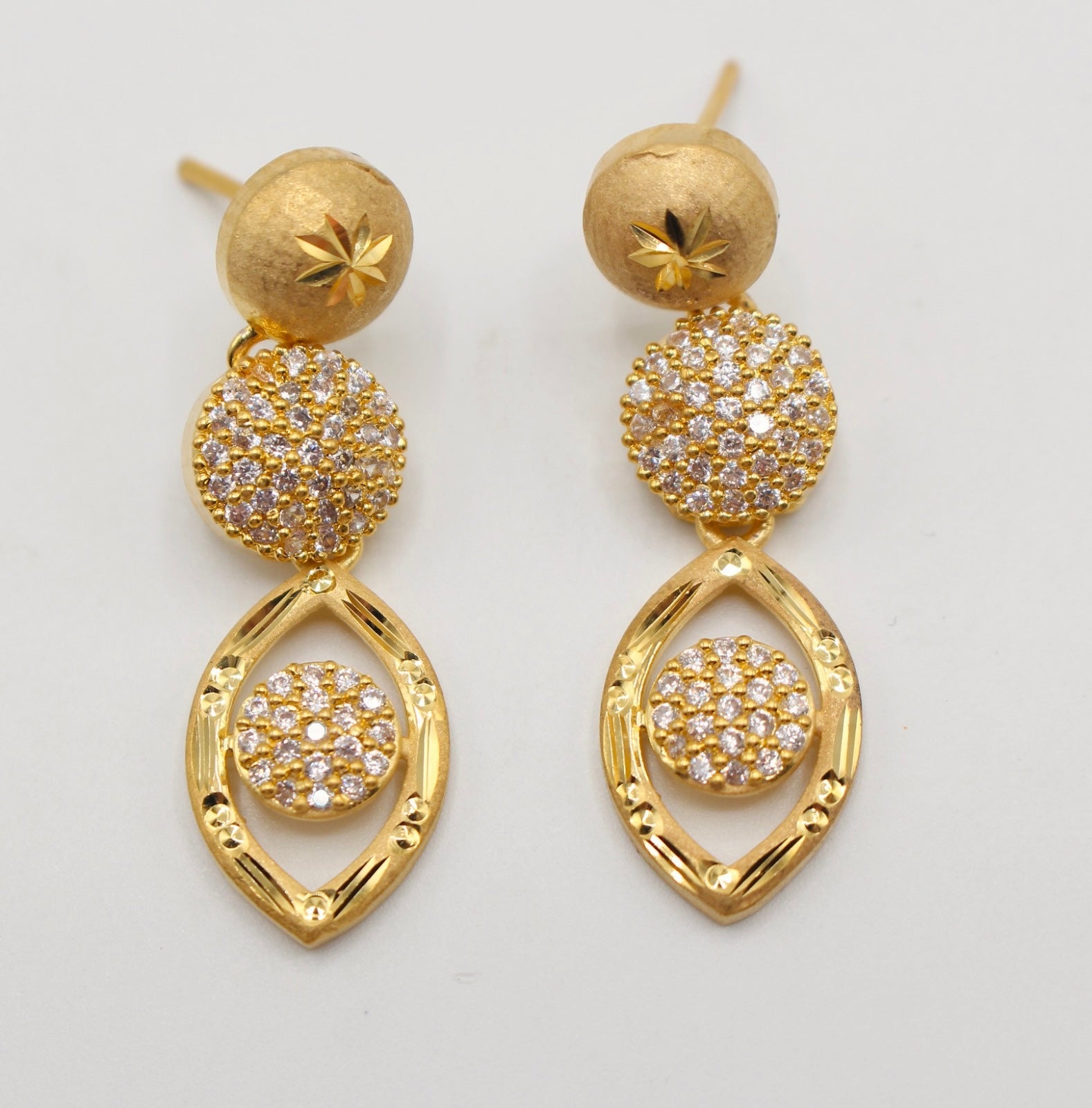 Gold Plated Petals - Aloro Jewels
