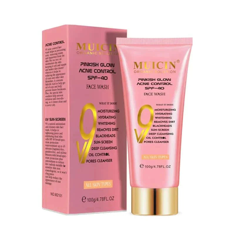 Baby V9 Pinkish Glow Face Wash - Muicin